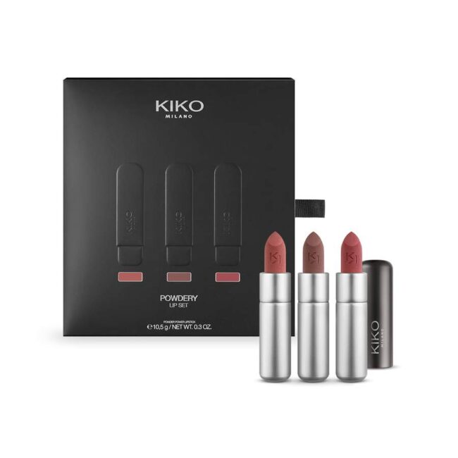 Набор Kiko Milano Powdery lip set
